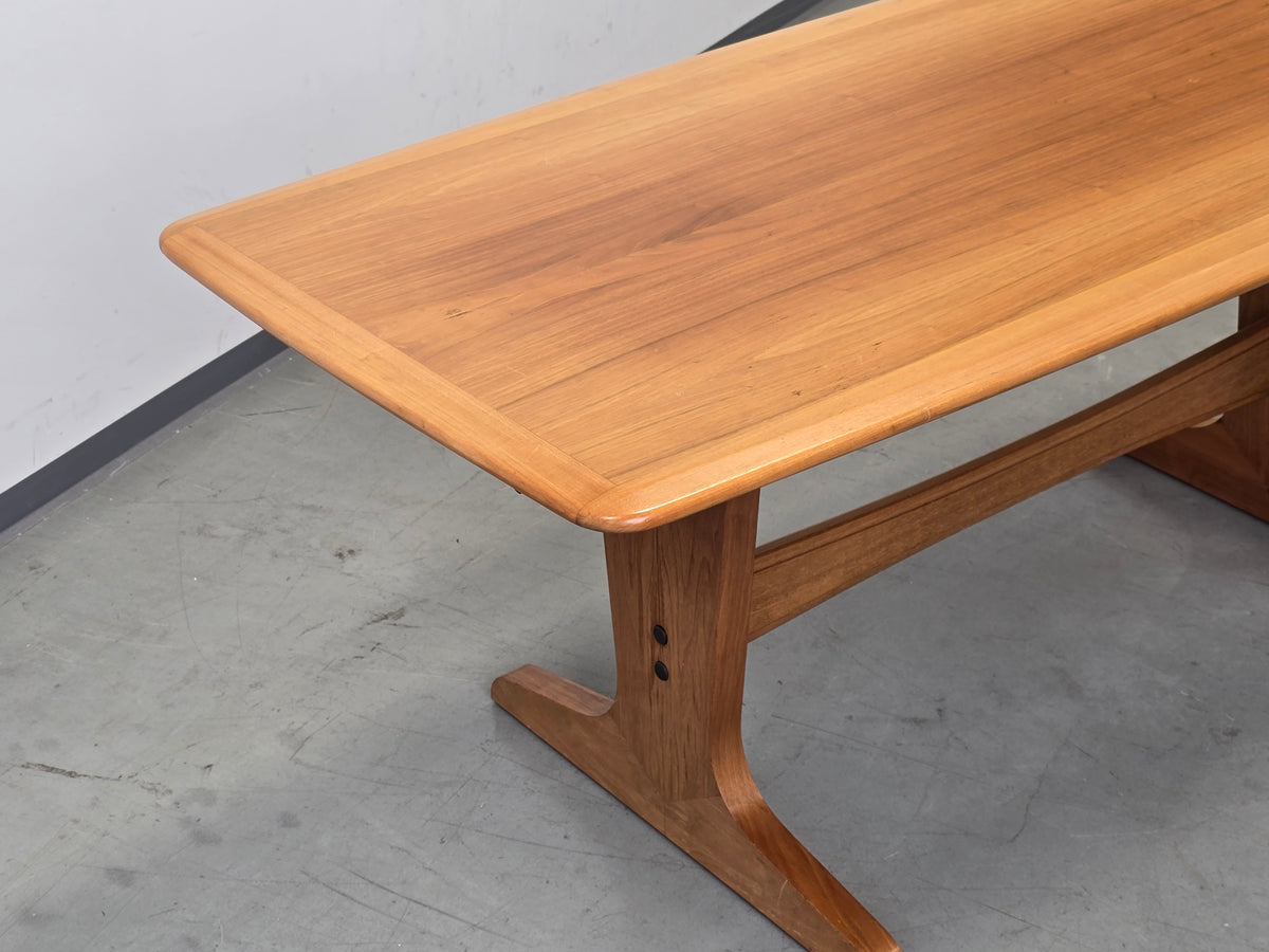 ILSE COUCHTISCH höhenverstellbar Nussbaum Möbel Mid Century Tisch