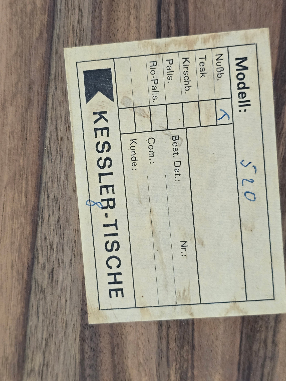 VINTAGE ESSTISCH Nussbaum Ausziehbar Mid Century 60er Tisch Kessler