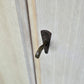 KLEINDSCHRANK MID-CENTURY Vintage Fuvetta Esche Hell Holz Schrank