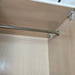 KLEINDSCHRANK MID-CENTURY Vintage Fuvetta Esche Hell Holz Schrank