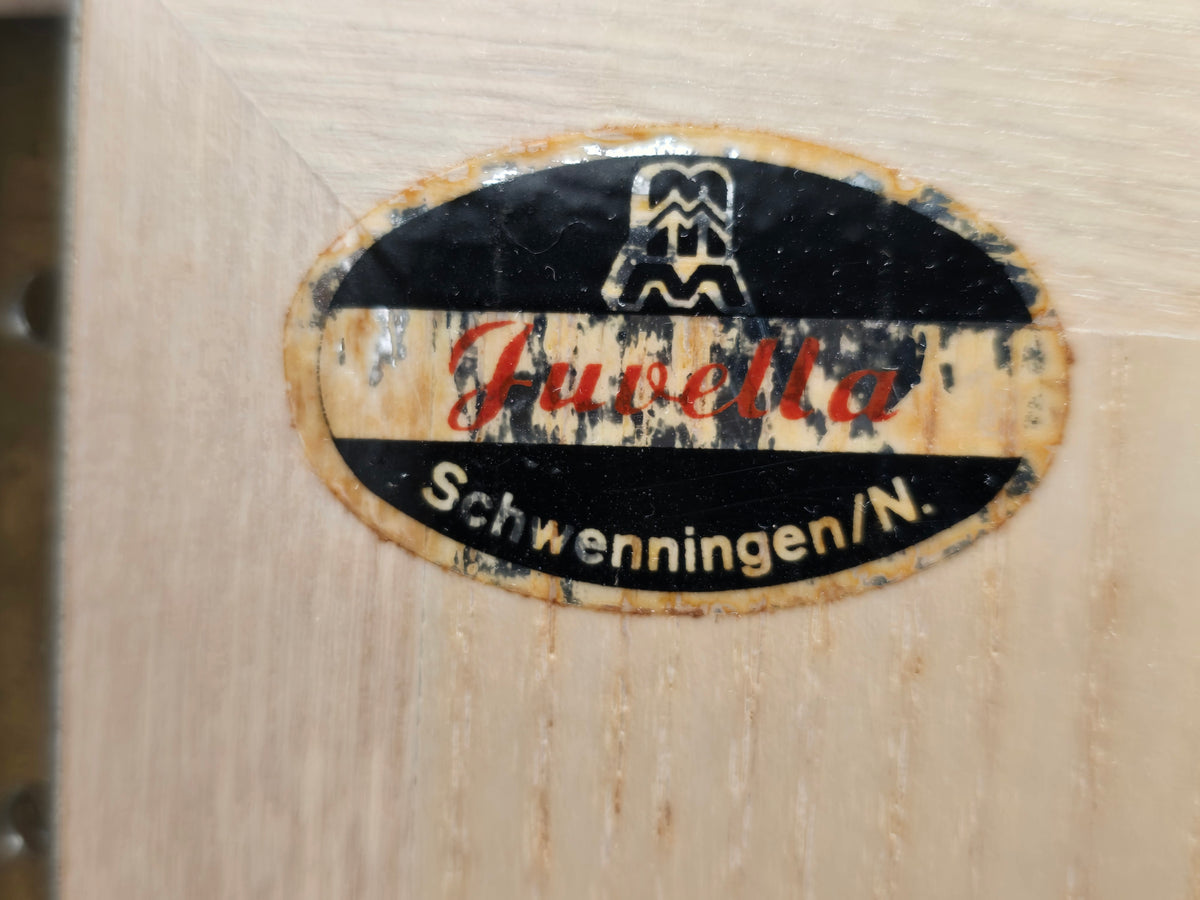KLEINDSCHRANK MID-CENTURY Vintage Fuvetta Esche Hell Holz Schrank
