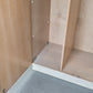 KLEINDSCHRANK MID-CENTURY Vintage Fuvetta Esche Hell Holz Schrank