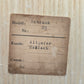 KLEINDSCHRANK MID-CENTURY Vintage Fuvetta Esche Hell Holz Schrank
