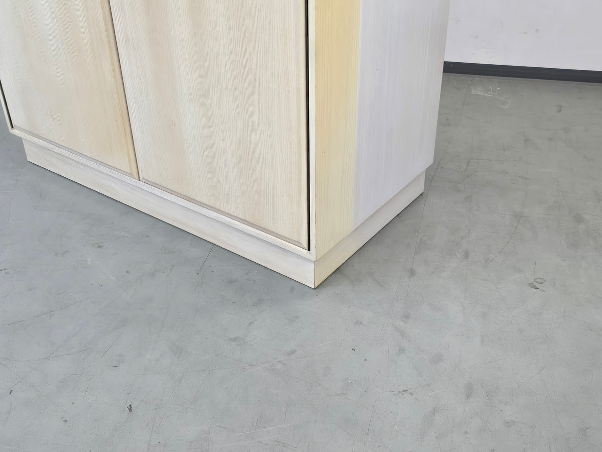 KLEINDSCHRANK MID-CENTURY Vintage Fuvetta Esche Hell Holz Schrank Dänisch 50s 60s
