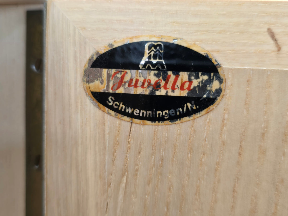 KLEINDSCHRANK MID-CENTURY Vintage Fuvetta Esche Hell Holz Schrank Dänisch 50s 60s