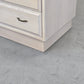 VINTAGE SIDEBOARD Kommode Holz Weiß Mid Century Eiche Anrichte