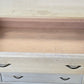 VINTAGE SIDEBOARD Kommode Holz Weiß Mid Century Eiche Anrichte
