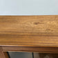 VINTAGE VITRINE Eiche Bleiglas Art Déco Schrank Bücherregal