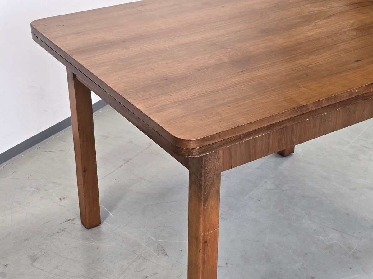 ESSTISCH VINTAGE Ausziehtisch Nussbaum Mid Century 50er 60er Tisch