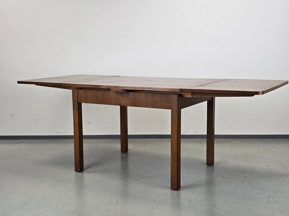 ESSTISCH VINTAGE Ausziehtisch Nussbaum Mid Century 50er 60er Tisch