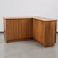 MID CENTURY Eckschrank Nussbaum Sideboard Vintage Credenza Anrichte 60s