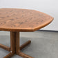 EICHE ESSTISCH Ausziehtisch Mid Century Vintage 70er Säulenfuß Oval