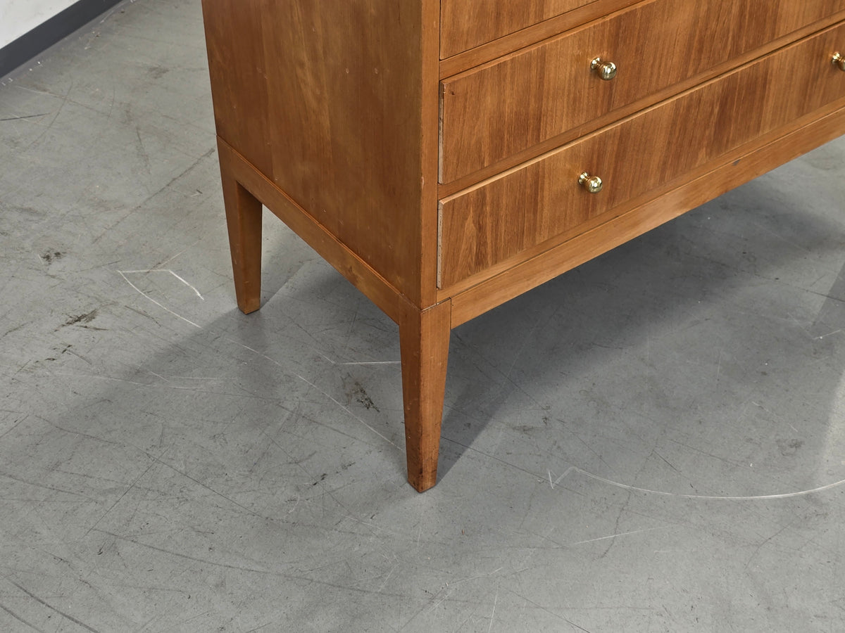 HÄKLI SEKRETÄR Birke Teak Vintage Mid Century Kommode Schreibtisch