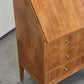 HÄKLI SEKRETÄR Birke Teak Vintage Mid Century Kommode Schreibtisch