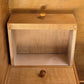 HÄKLI SEKRETÄR Birke Teak Vintage Mid Century Kommode Schreibtisch