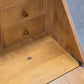 HÄKLI SEKRETÄR Birke Teak Vintage Mid Century Kommode Schreibtisch