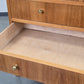 HÄKLI SEKRETÄR Birke Teak Vintage Mid Century Kommode Schreibtisch