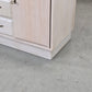 VINTAGE SIDEBOARD Kommode Holz Weiß Mid Century Eiche Anrichte