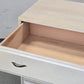VINTAGE SIDEBOARD Kommode Holz Weiß Mid Century Eiche Anrichte