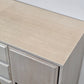 VINTAGE SIDEBOARD Kommode Holz Weiß Mid Century Eiche Anrichte