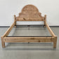 VOGLAUER BETT Eiche Massivholz Landhaus Doppelbett 160x200 Vintage Bauernbett