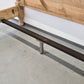 VOGLAUER BETT Eiche Massivholz Landhaus Doppelbett 160x200 Vintage Bauernbett