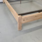 VOGLAUER BETT Eiche Massivholz Landhaus Doppelbett 160x200 Vintage Bauernbett