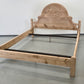 VOGLAUER BETT Eiche Massivholz Landhaus Doppelbett 160x200 Vintage Bauernbett