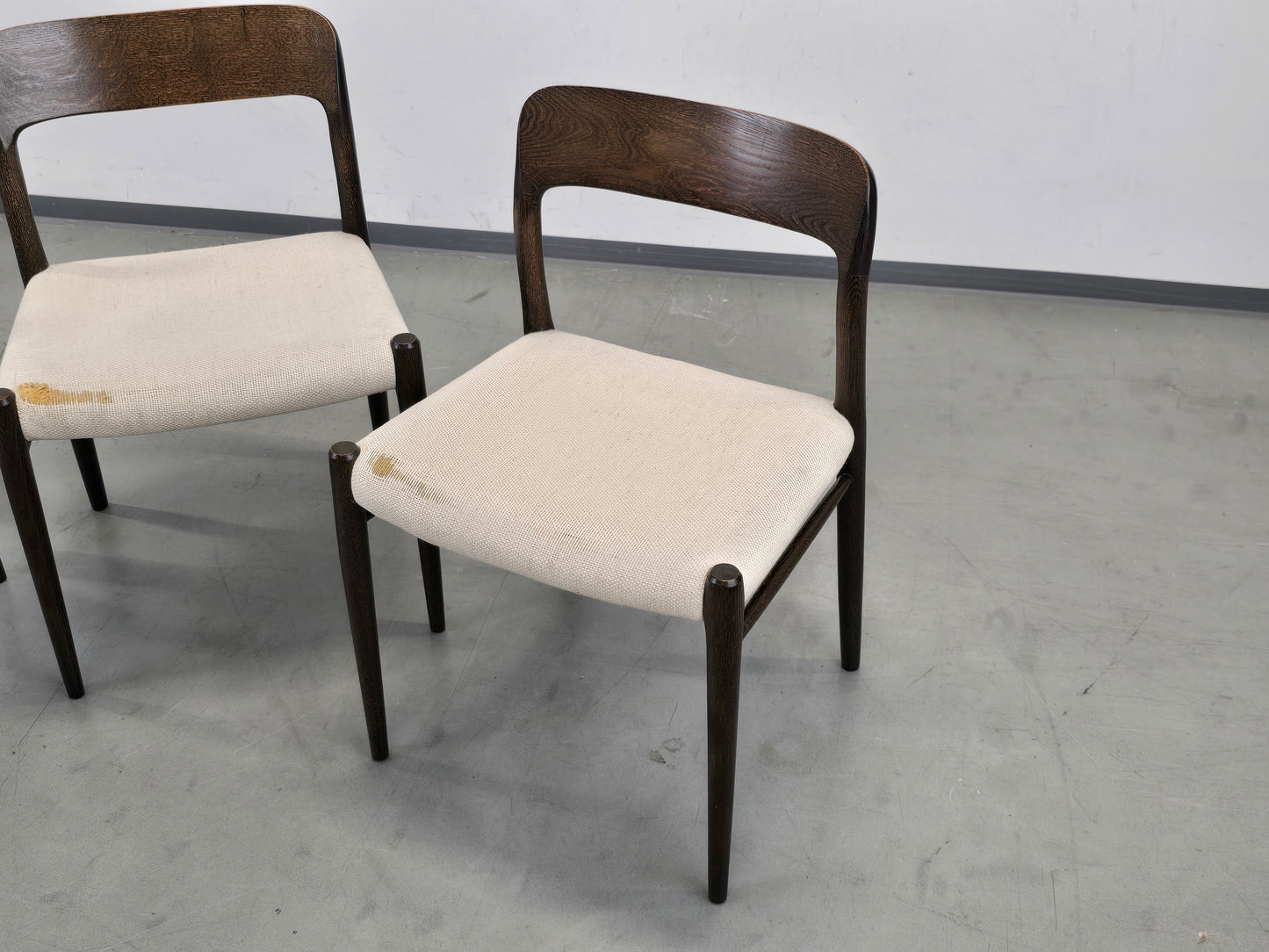 NIELS MØLLER Stuhl Modell 75 J.L. Möller Dänisch Vintage 50s 60s vintage