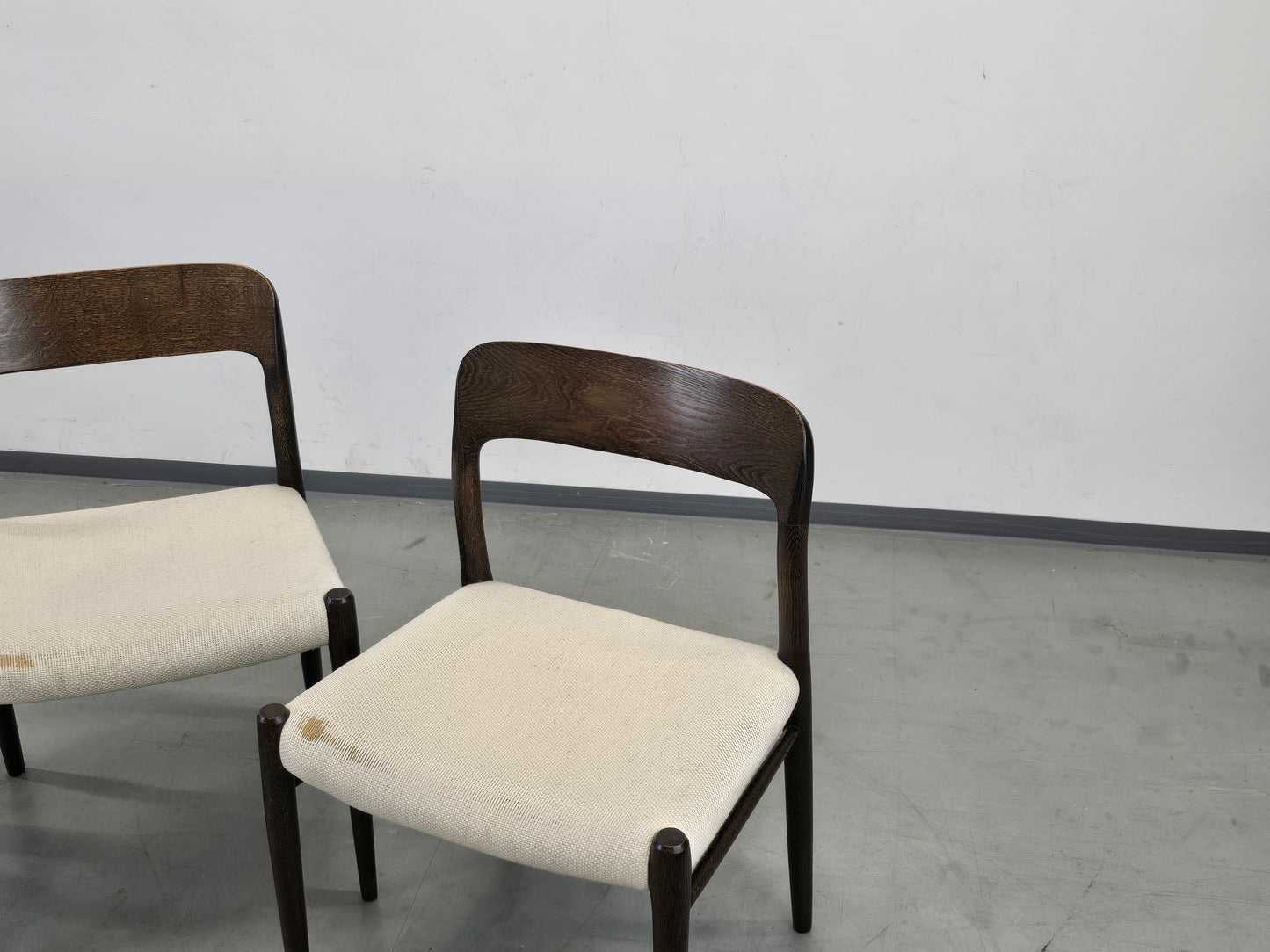 NIELS MØLLER Stuhl Modell 75 J.L. Möller Dänisch Vintage 50s 60s vintage