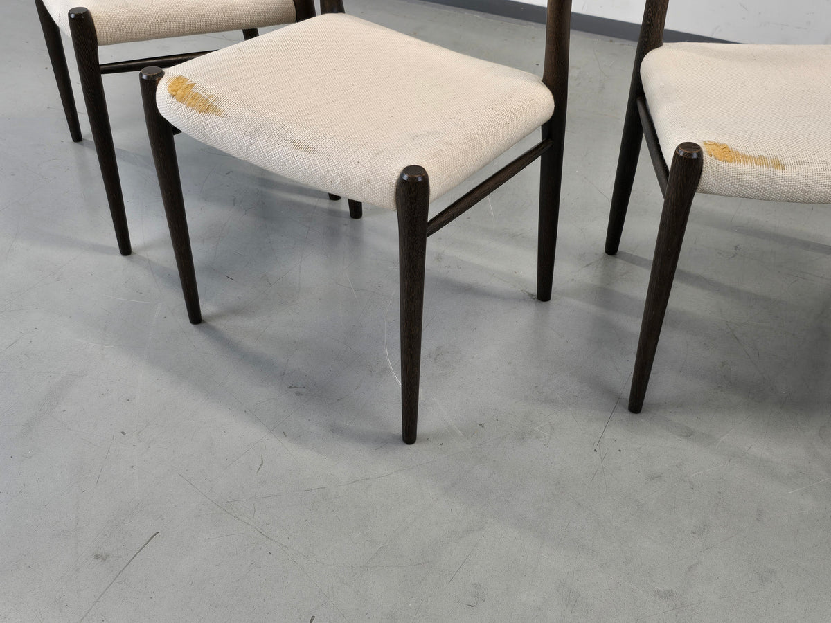 NIELS MØLLER Stuhl Modell 75 J.L. Möller Dänisch Vintage 50s 60s vintage