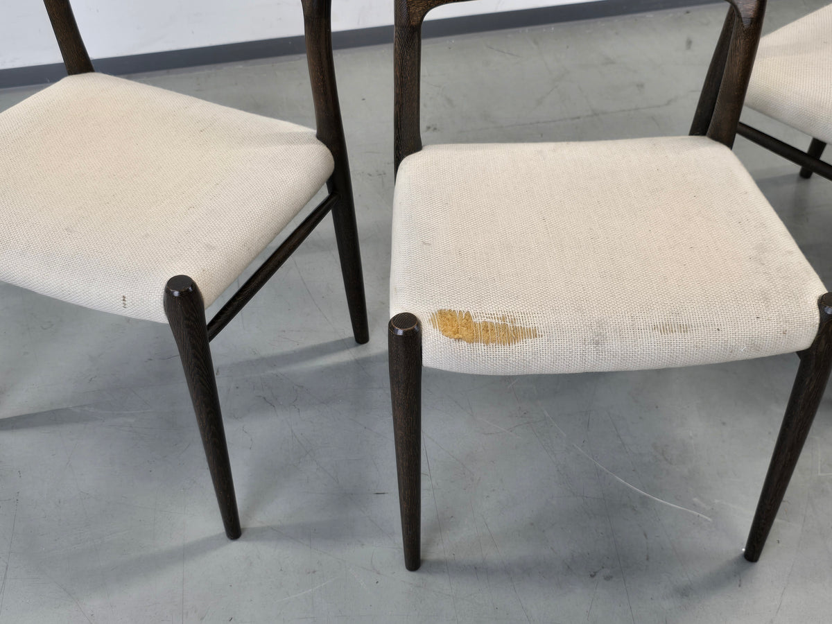 NIELS MØLLER Stuhl Modell 75 J.L. Möller Dänisch Vintage 50s 60s vintage