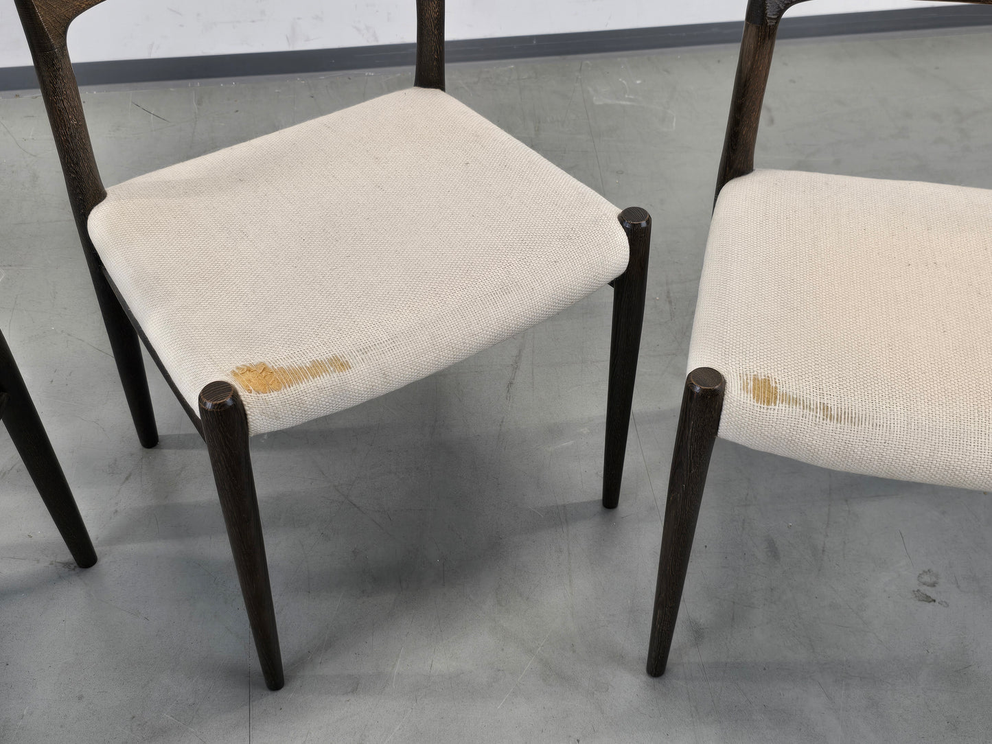NIELS MØLLER Stuhl Modell 75 J.L. Möller Dänisch Vintage 50s 60s vintage