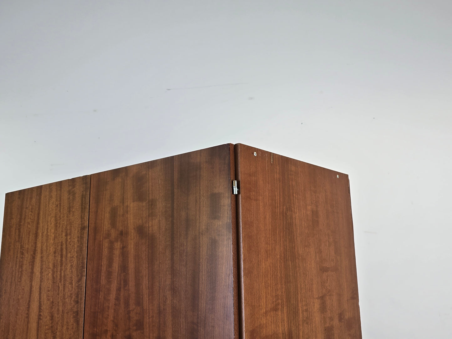 VINTAGE KLEIDERSCHRANK Mid Century Schrank Teak Holz Mahagoni Retro 60er 70er