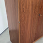 VINTAGE KLEIDERSCHRANK Mid Century Schrank Teak Holz Mahagoni Retro 60er 70er