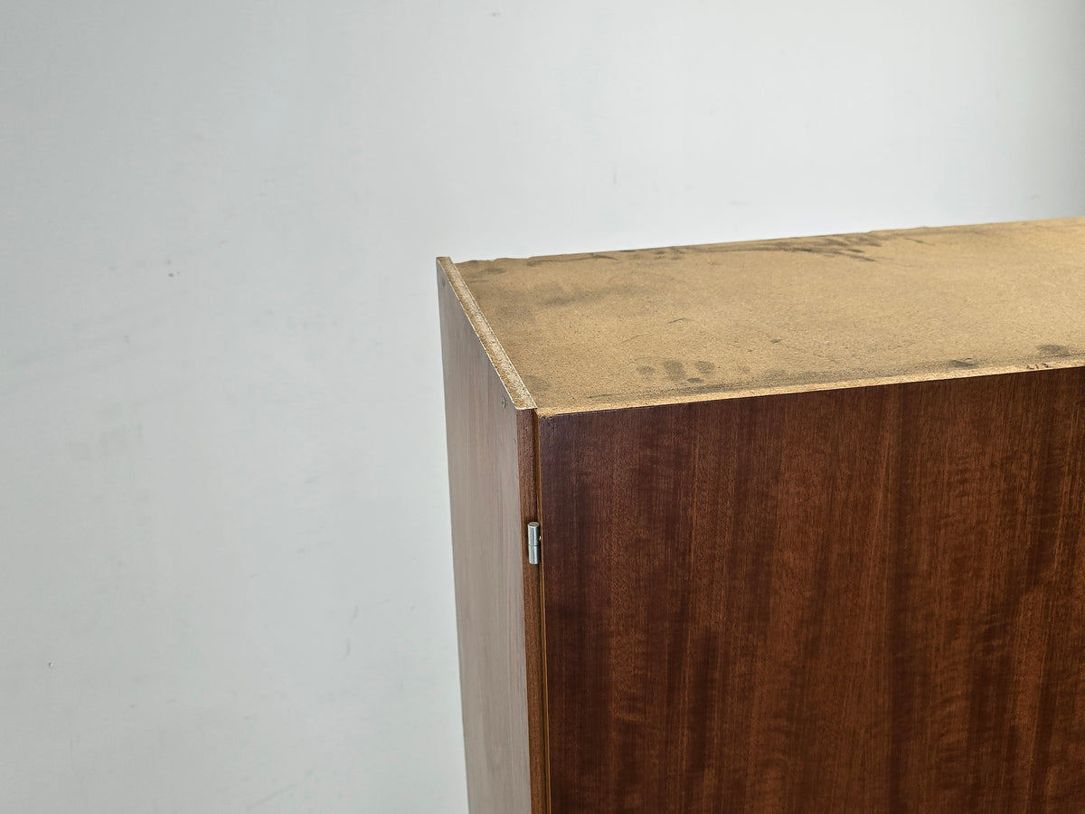 VINTAGE KLEIDERSCHRANK Mid Century Schrank Teak Holz Mahagoni Retro 60er 70er