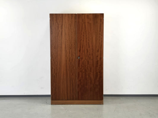 VINTAGE KLEIDERSCHRANK Mid Century Schrank Teak Holz Mahagoni Retro 60er 70er