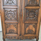 ARMOIRE SCHRANK Eiche Massiv Antik Stil Barock Louis XV Jean Aick
