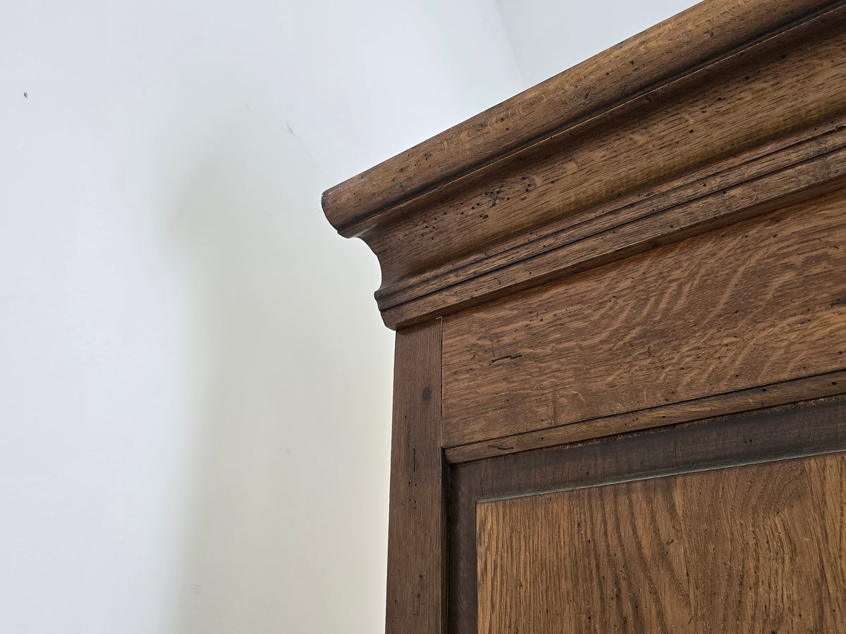 ARMOIRE SCHRANK Eiche Massiv Antik Stil Barock Louis XV Jean Aick