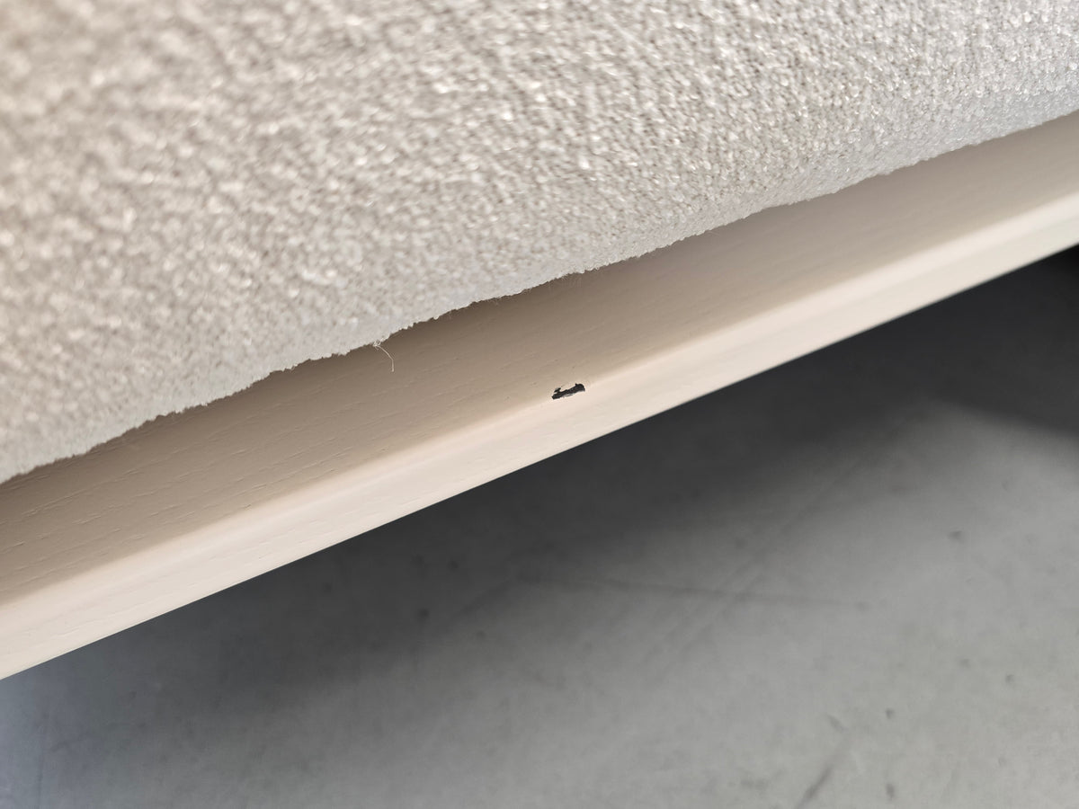 BW SOFA Ecksofa Bielefelder Werkstätten Design Couch Bouclé weiß creme