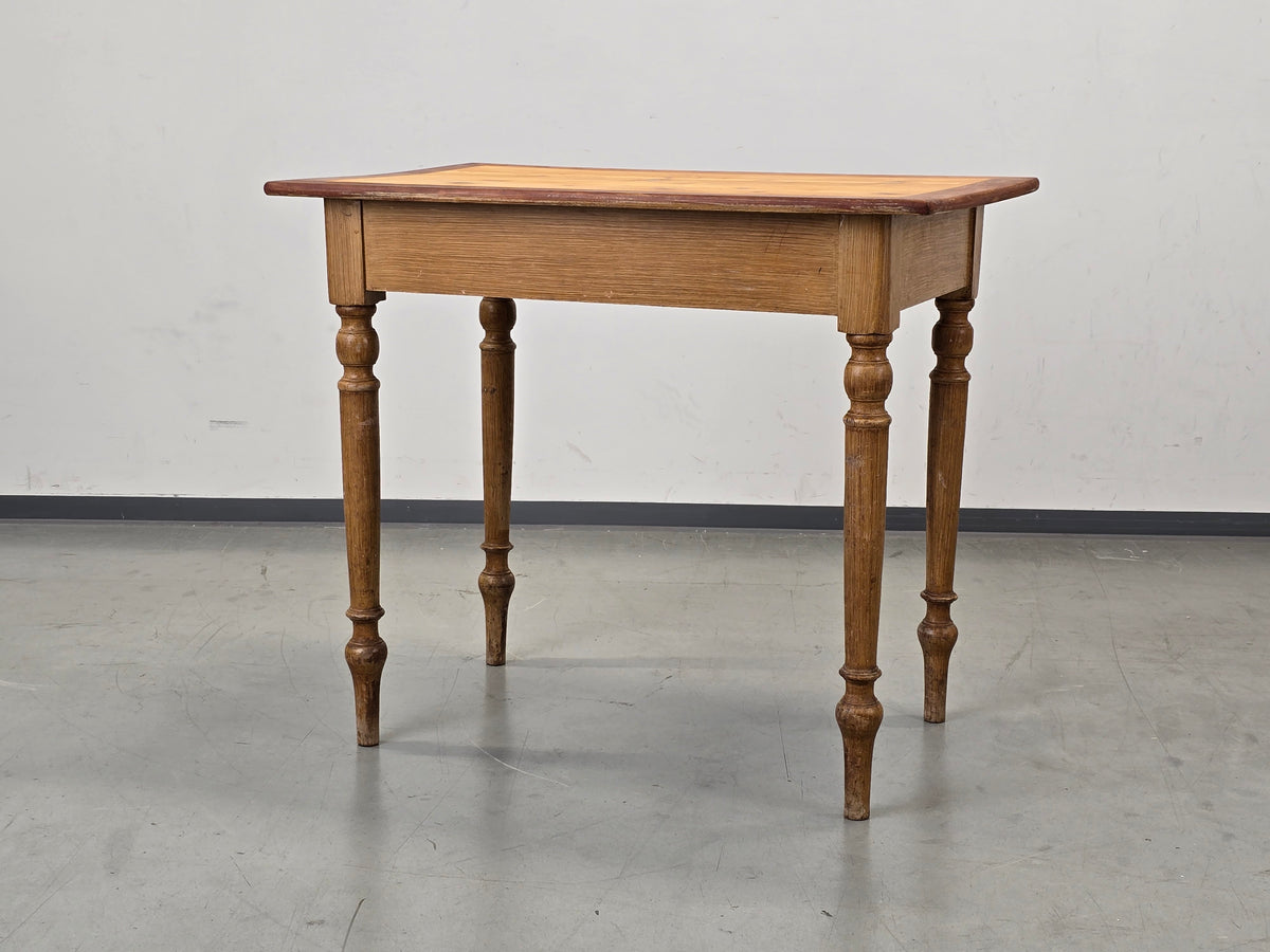 ANTIKE TISCH Biedermeier Esstisch Küchentisch Schreibtisch Holz Kirschbaum Gründerzeit