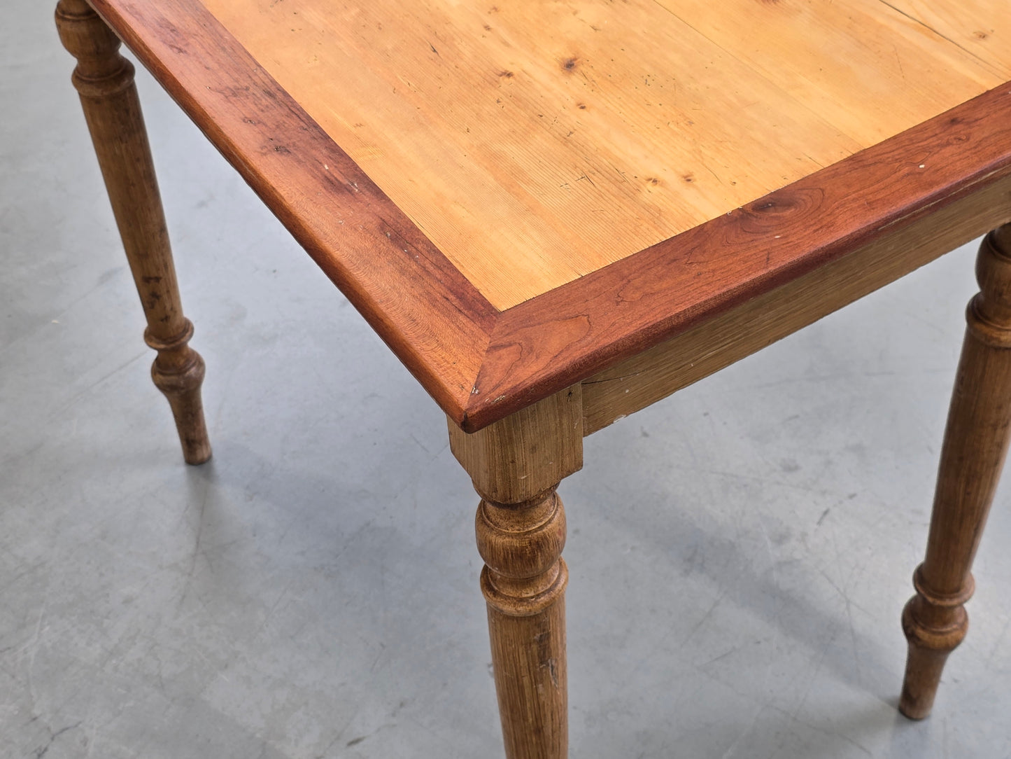 ANTIKE TISCH Biedermeier Esstisch Küchentisch Schreibtisch Holz Kirschbaum Gründerzeit