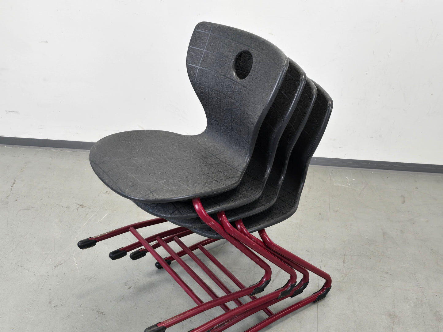 VERNER PANTON VS PantoSwing LuPo Stuhl Schulstuhl Vintage Design Stappelstuhl