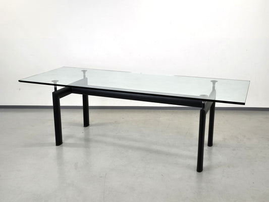 CASSINA LC6 Le Corbusier Tisch Glastisch Esstisch Schreibtisch Design Klassiker