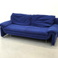 VINTAGE DESIGNER SOFA Blau Coch Cassina Stil Schlafsofa Italy
