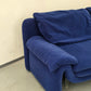 VINTAGE DESIGNER SOFA Blau Coch Cassina Stil Schlafsofa Italy