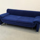 VINTAGE DESIGNER SOFA Blau Coch Cassina Stil Schlafsofa Italy