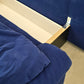 VINTAGE DESIGNER SOFA Blau Coch Cassina Stil Schlafsofa Italy