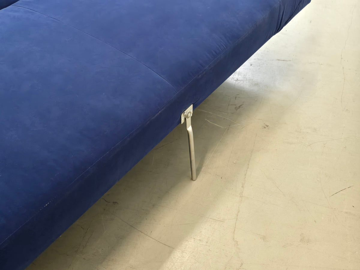 VINTAGE DESIGNER SOFA Blau Coch Cassina Stil Schlafsofa Italy