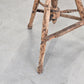 ATELIERHOCKER BILDHAUERHOCKER Dreibein Holz Spindel Vintage Hocker Antik